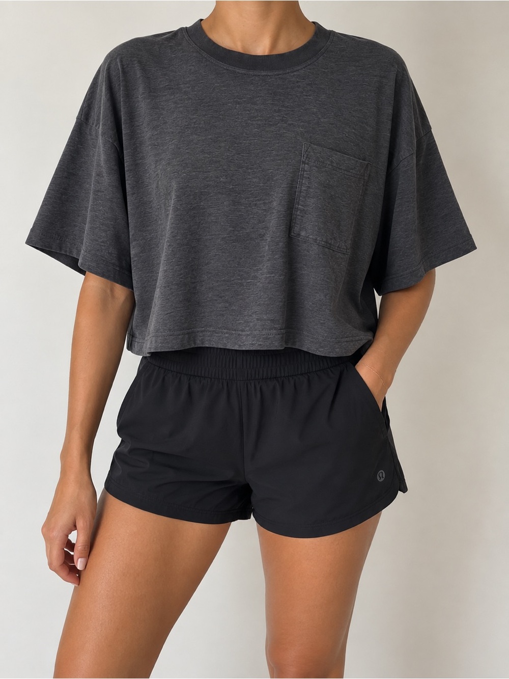 Lululemon Oversized Cropped T-Shirt